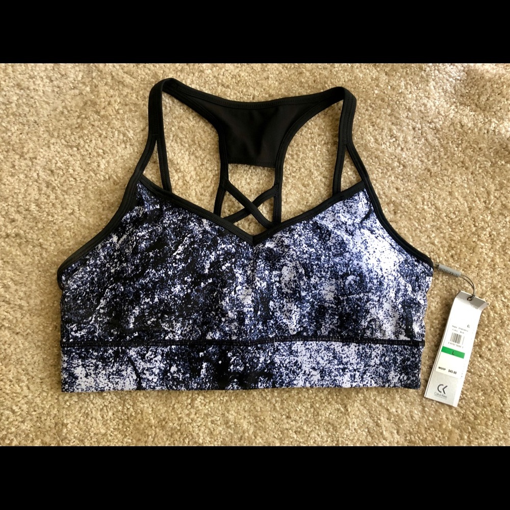 NWT Calvin Klein Sports Bra